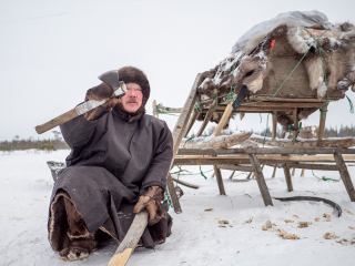 Arkady makes sledges - Russia