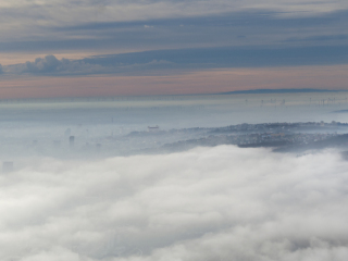 Fog over Bratislava