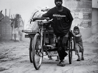 The morning's way to work - Bangladesh