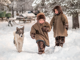 Anton, Stjopa and Polus II - Russia