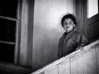 On the stairs - Nagorno Karabakh