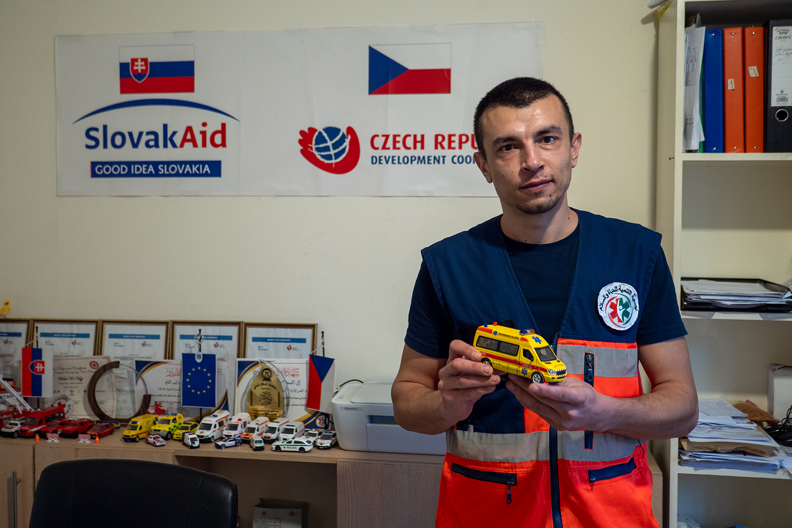 Walid zháňa financie na novú sanitku