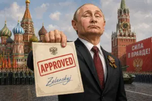 Zelenskyj povolil Putinovi prehliadku. Cár dostal priepustku od Kyjiva