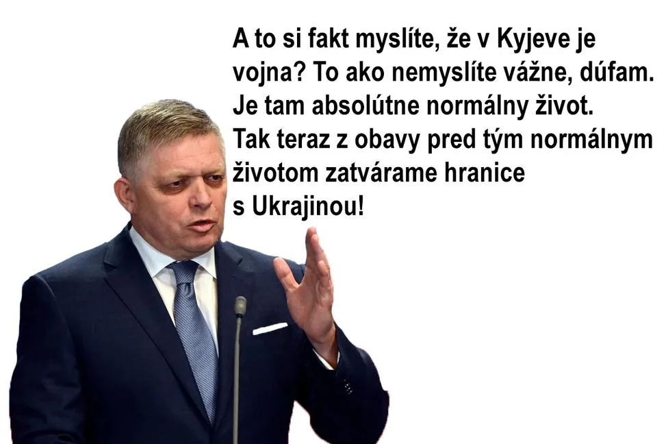 V Ukrajine vraj vojna nie je. Len sme kvôli nej uzavreli hranice