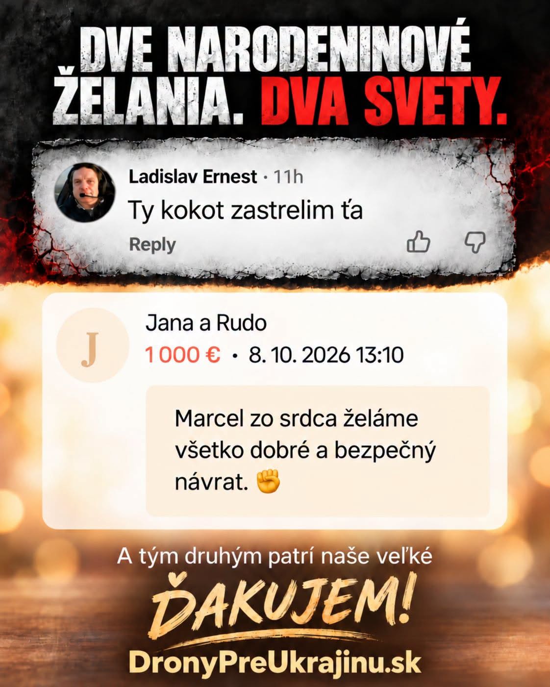 Dve narodeninové želania