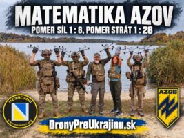 Matematika AZOV – pomer síl 1:8, straty 1:28